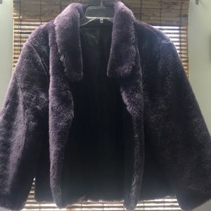Faux fur coat